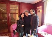 2012.2 중국 상해에서 존 밴멘 박사님과 우리부부