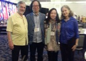 2015 IRI학회에서 하빌헨드릭스 박사님, 헬렌 헌트 박사님 부부와 우리부부